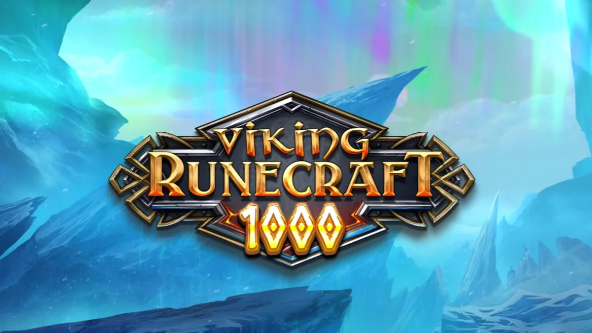 Interface do jogo Viking Runecraft 1000 com deuses nórdicos